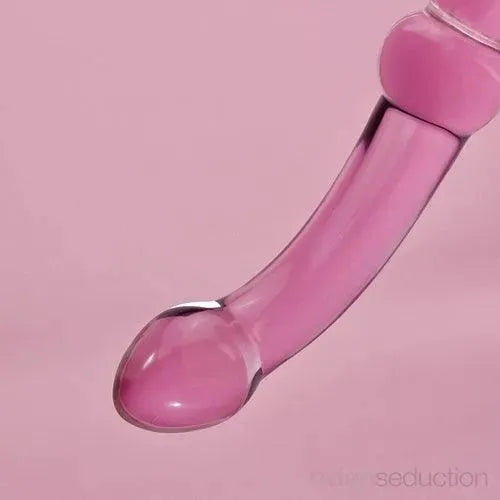 Crystal G Double ended glass dildo - EdenSeduce