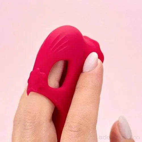 Mini rose Rose finger vibrator - EdenSeduce