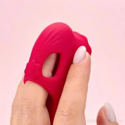 Mini rose Rose finger vibrator - EdenSeduce