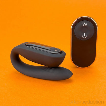 Harmony C shaped vibrator with remote - EdenSeduce