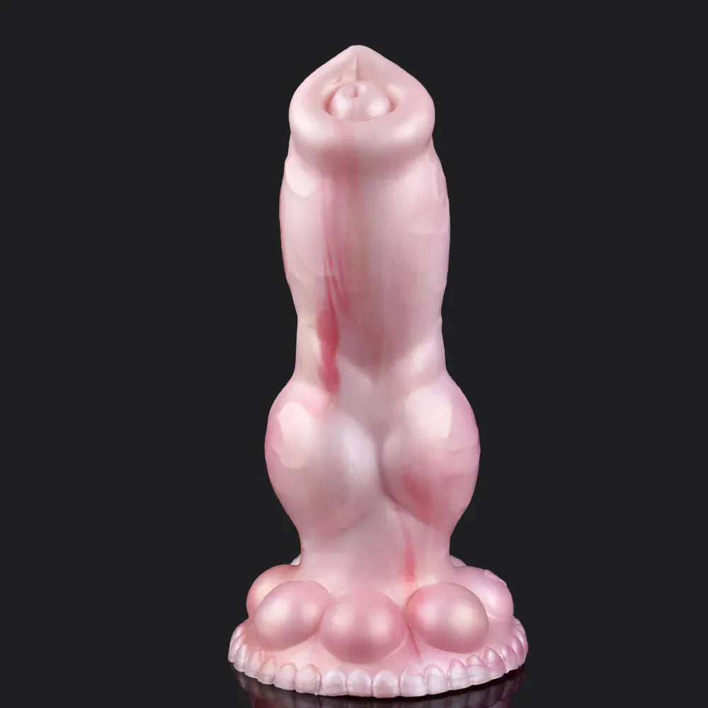 Dog Knot Inflatable Dildo - Bulldog