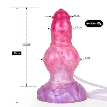 Swamp Monster Batt - Ejaculating Dildo
