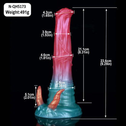 Experience the Ice Monster Dildo - Abada Adventure