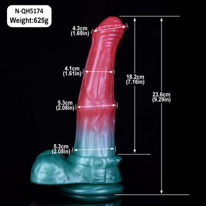 Ice Monster Dildo - Nykur