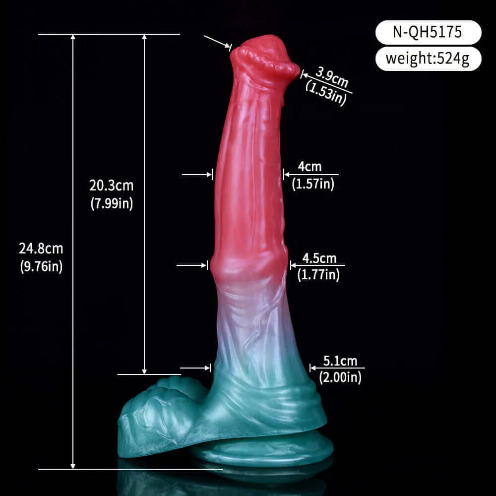 Hrimfaxi Dildo - Frost Mane for Epic Pleasure
