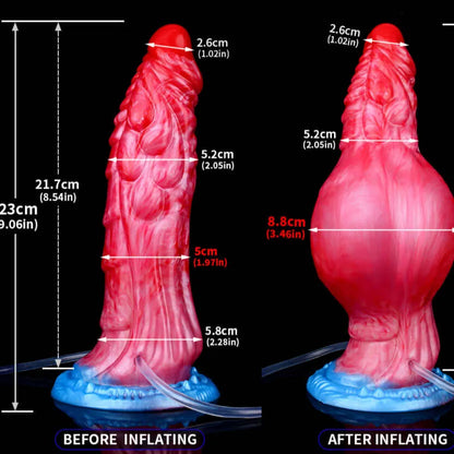 Black Dragon - Ejaculating Inflatable Dildo
