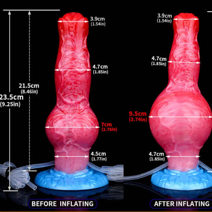 Cerberus - Ejaculating Inflatable Dildo XL