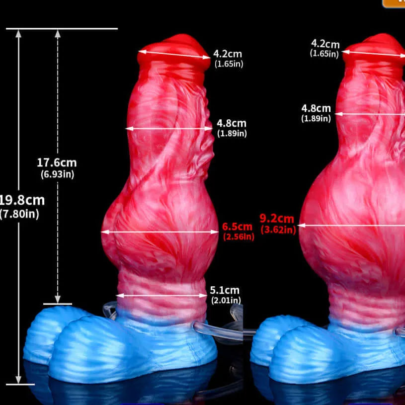 Zuul - Ejaculating Inflatable Dildo