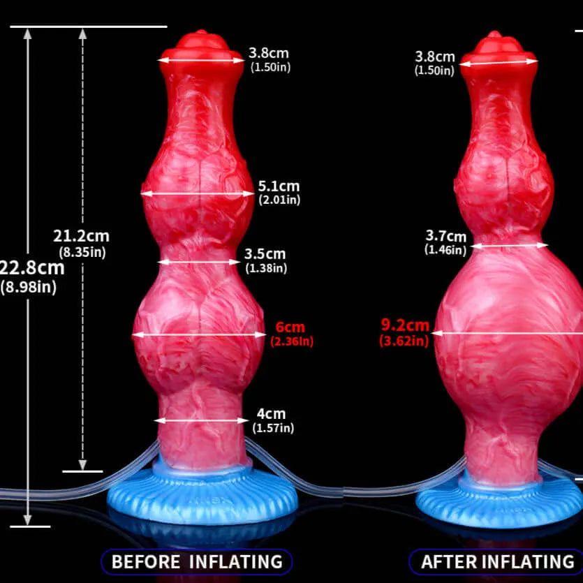 Grootslang - Ejaculating Inflatable Dildo M