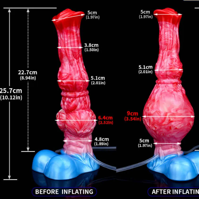 Zenyetta - Ejaculating Inflatable Dildo