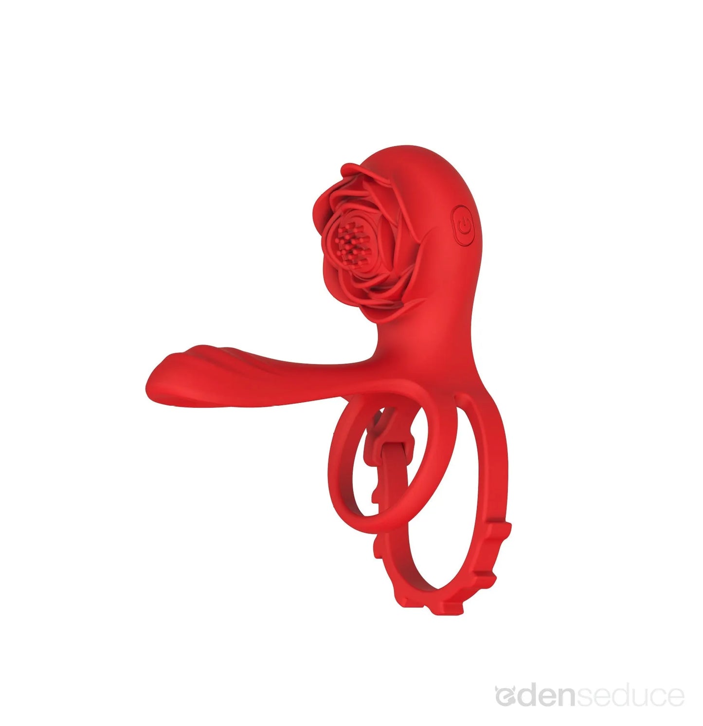 Rechargeable Vibrating Cock Ring – 9 Vibration Modes, G-Spot Pressure