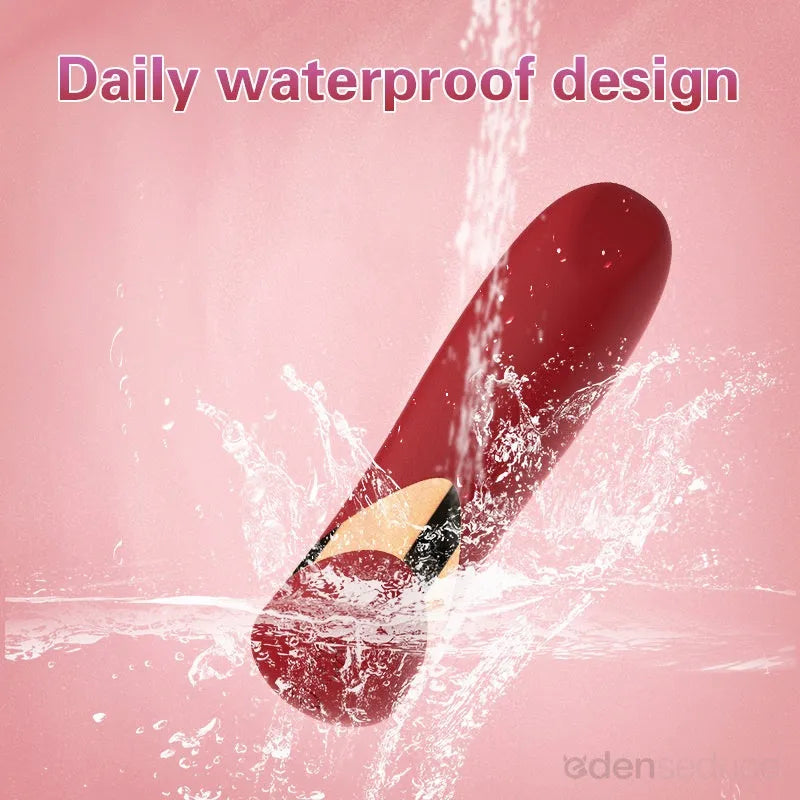 Magic Mini Silicone Lipstick Bullet - Powerful Vibrations!