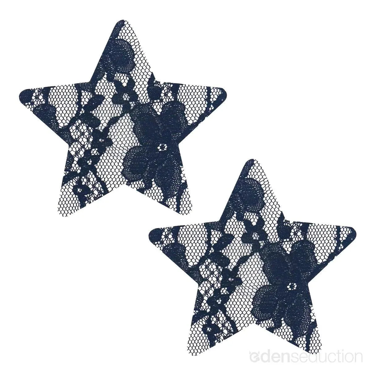 Lace Pentagonal Nipple Pasties - EdenSeduce