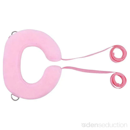 Comfy Plush Sex Sling with Neck Pillow - EdenSeduce