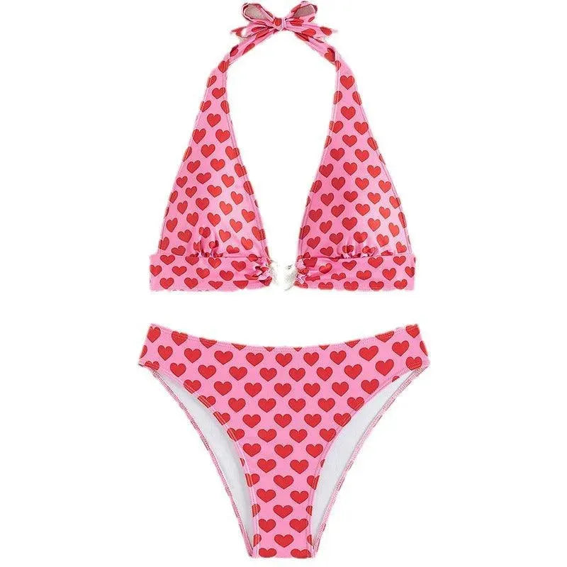 White/Black Halter Set - One Size Available - EdenSeduce