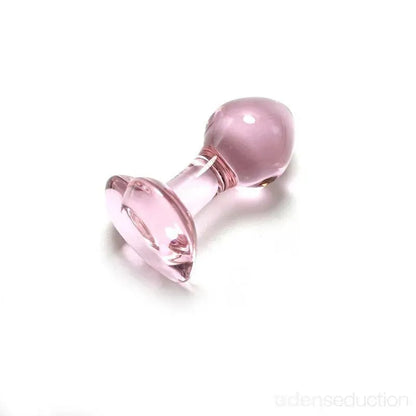 Flower butt plug Glass butt plug - EdenSeduce