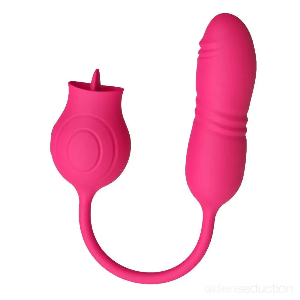 Rosebud thruster Dual rose vibrator EdenSeduce Rosebud thruster Dual rose vibrator EdenSeduce