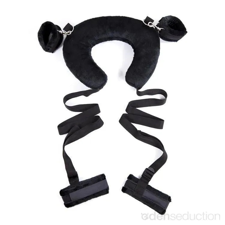 Comfy Plush Sex Sling with Neck Pillow - EdenSeduce
