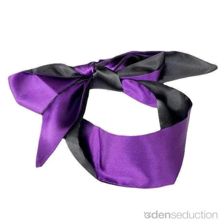 Double sided satin blindfold Blindfold - EdenSeduce