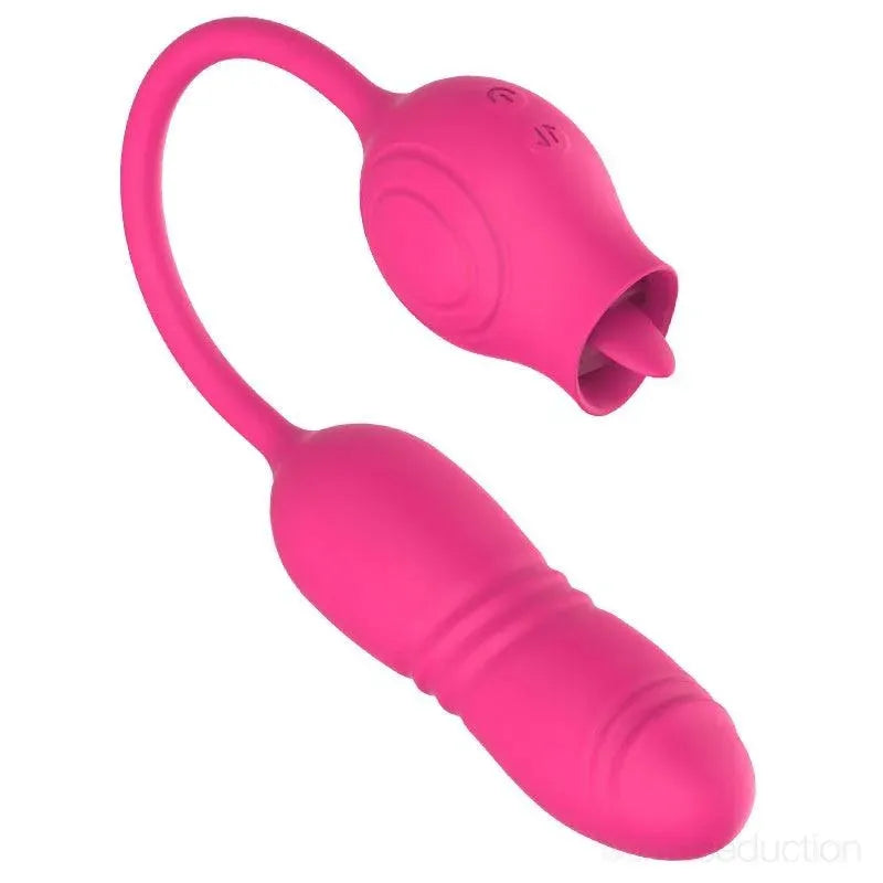 Rosebud thruster Dual rose vibrator EdenSeduce Rosebud thruster Dual rose vibrator EdenSeduce