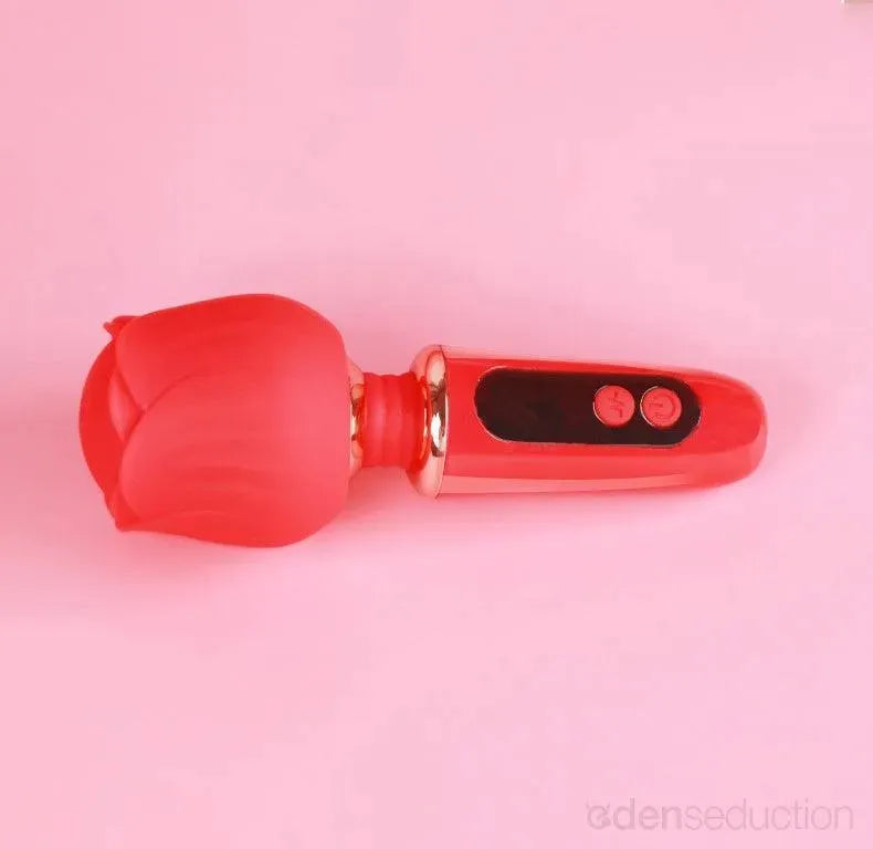 Rose wand Rose vibrator - EdenSeduce