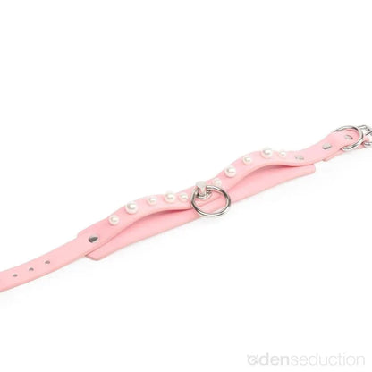 Silicone collar with leash Collar - EdenSeduce