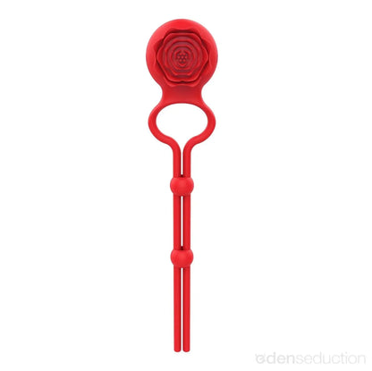 Blossom ring Rose vibrating cock ring - EdenSeduce
