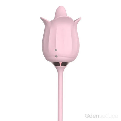 Dual Rose Vibrator – 10 Modes of Licking & Thrusting for Ultimate Pleasure