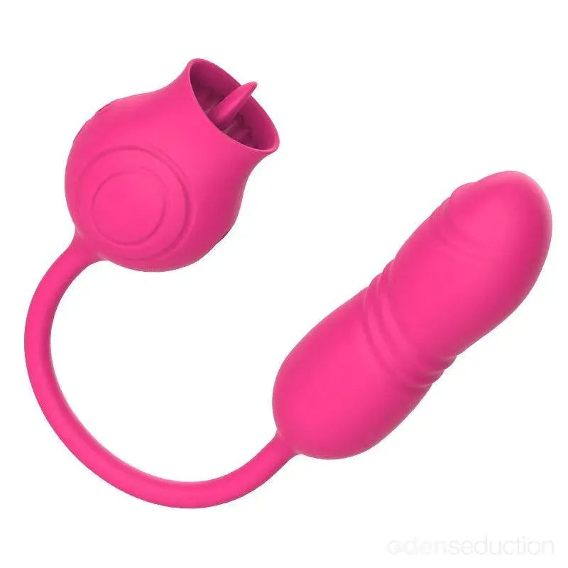 Rosebud thruster Dual rose vibrator EdenSeduce Rosebud thruster Dual rose vibrator EdenSeduce
