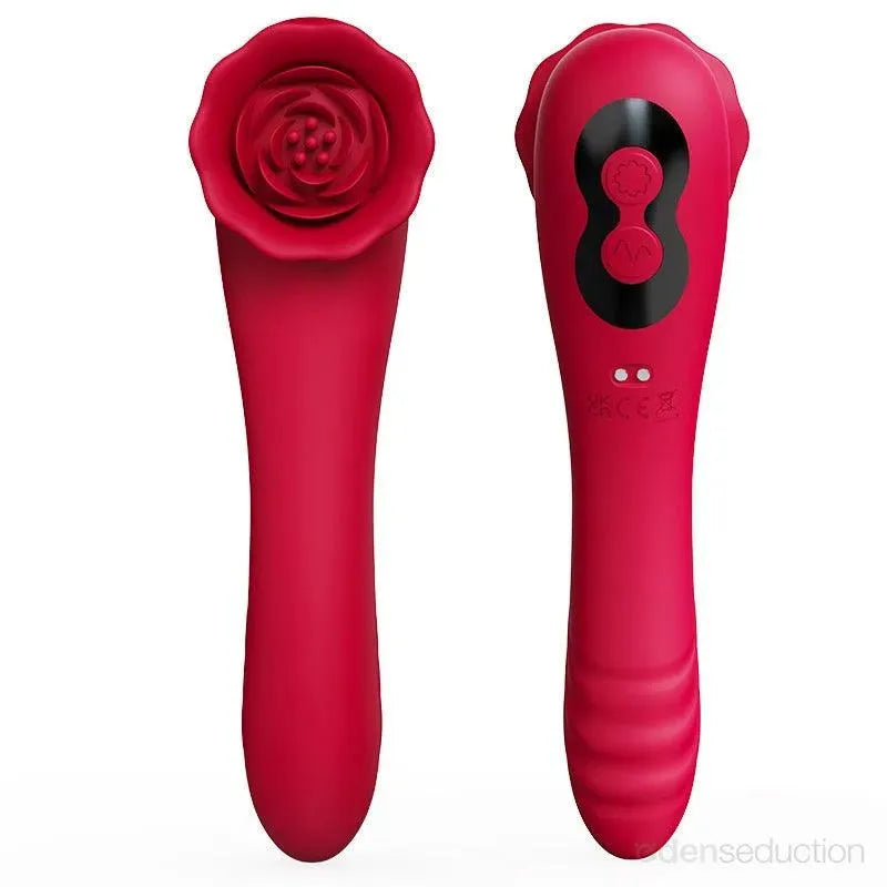 Flower power Dual rose vibrator - EdenSeduce