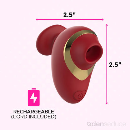 FREE Silicone Pussy Pal Air Pulse Vibrator - Fits in Your Hand!