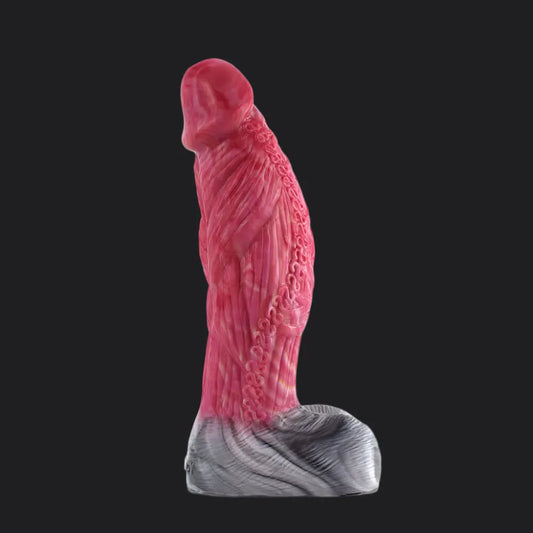 Silver Dragon Dildo
