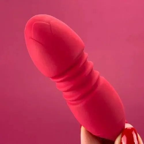 Rosebud thruster Dual rose vibrator - EdenSeduce