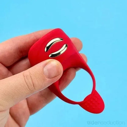 Elektra vibrating love ring E stim for men - EdenSeduce