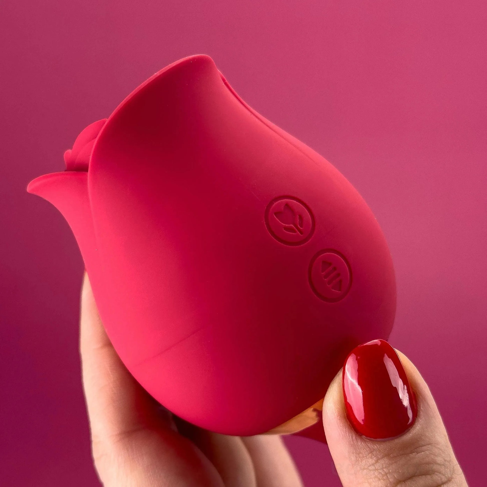 Rosebud thruster Dual rose vibrator - EdenSeduce