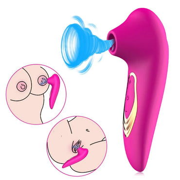 FREE Dolce Silicone Air Pulsating Clit Stimulator in Blue -Only 1 Free Item per Order！ - EdenSeduce