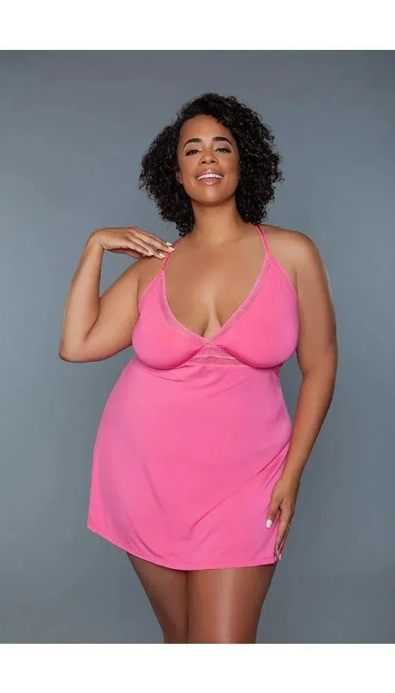 Hailee V-Neck Babydoll - EdenSeduce