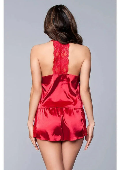 Jasmina Satin Cami & Short Set - EdenSeduce