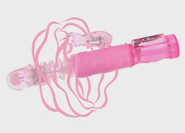 Thrusting mini bunny Thrusting rabbit vibrator