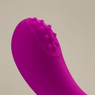 Eden dual caress finger motion G spot bead rabbit vibrator