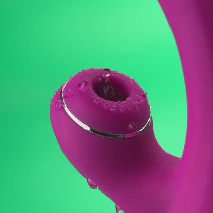 Tri-X sucker Triple clit sucking vibrator