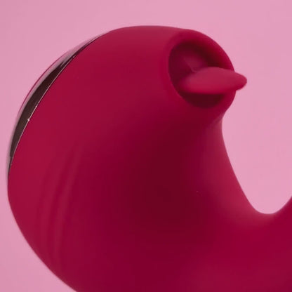 Sweet sensation Licking dual vibrator