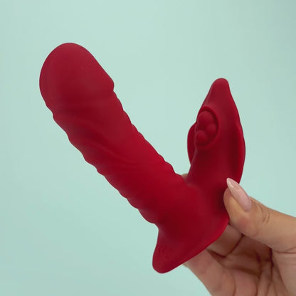 Dolce Wearable thrusting vibrator