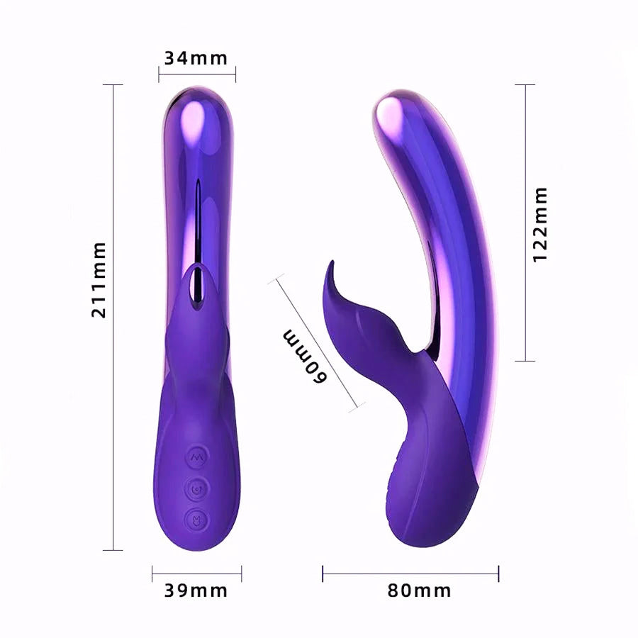 Sleek rabbit Clit sucking rabbit vibrator EdenSeduce Sleek rabbit Clit sucking rabbit vibrator EdenSeduce