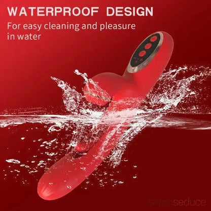 Powerful 3-Motor Rabbit Vibrator – Waterproof & Rechargeable